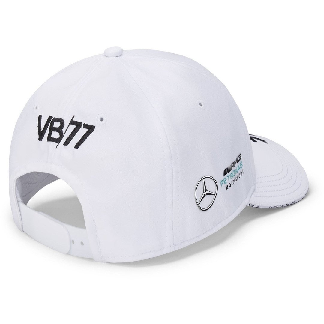 Gorra Mercedez AMG PETRONAS 77 Blanca - Imagen 5