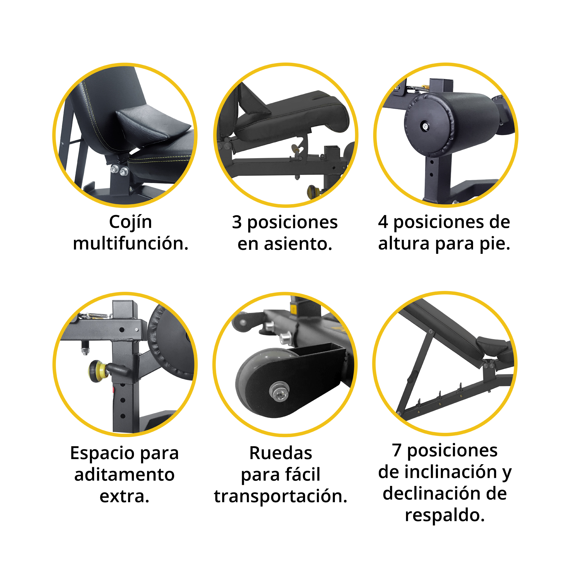 Banco Multiposiciones Premium - Smart Life - Imagen 3