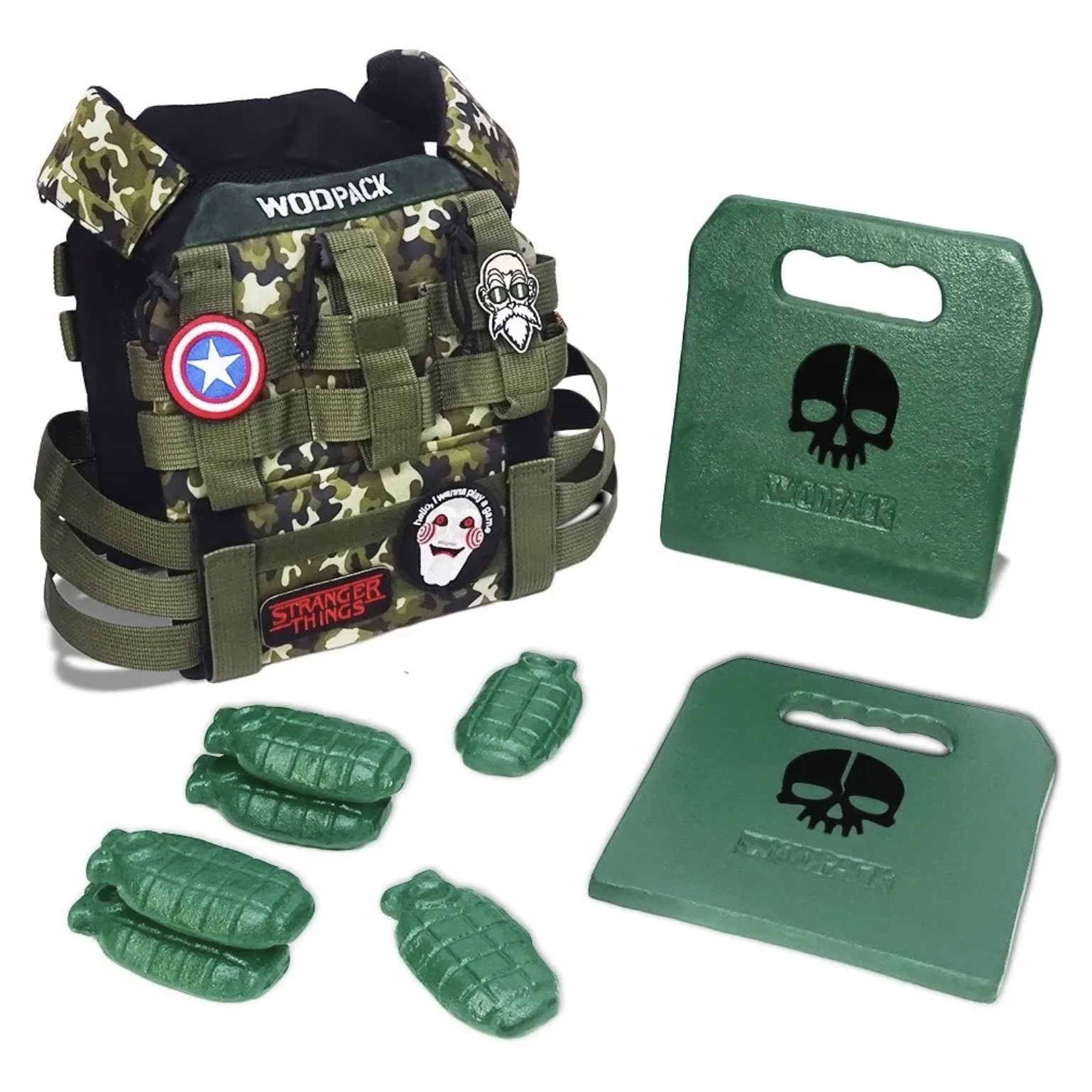 Kit Barra de Fondos, Chaleco con Peso y Gorra Formula 1 - Imagen 3