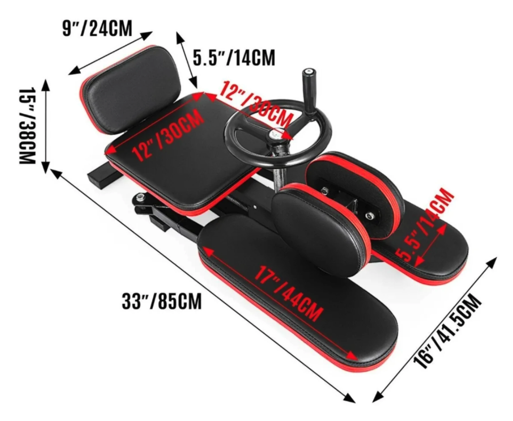 Maquina para Estiramiento de Piernas 180° - Imagen 7