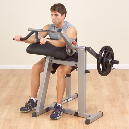 Predicador Scott Bicep y Tricep con 3 Discos - Body Solid - Imagen 3