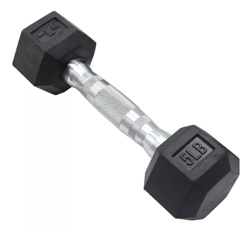 Par de Mancuernas Hexagonales 5 Lb. - Imagen 3