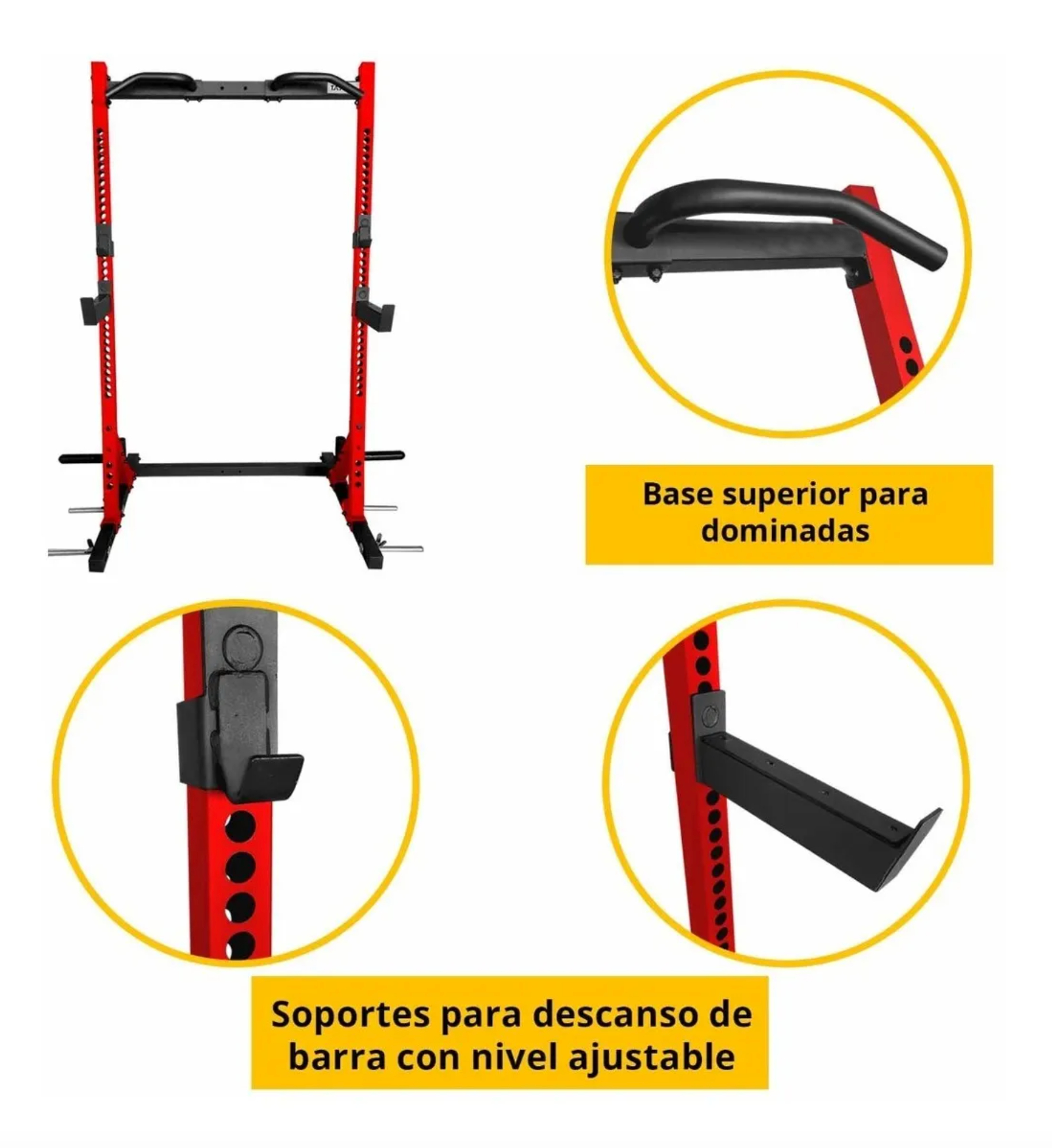 Power Rack Multifuncional - Imagen 5
