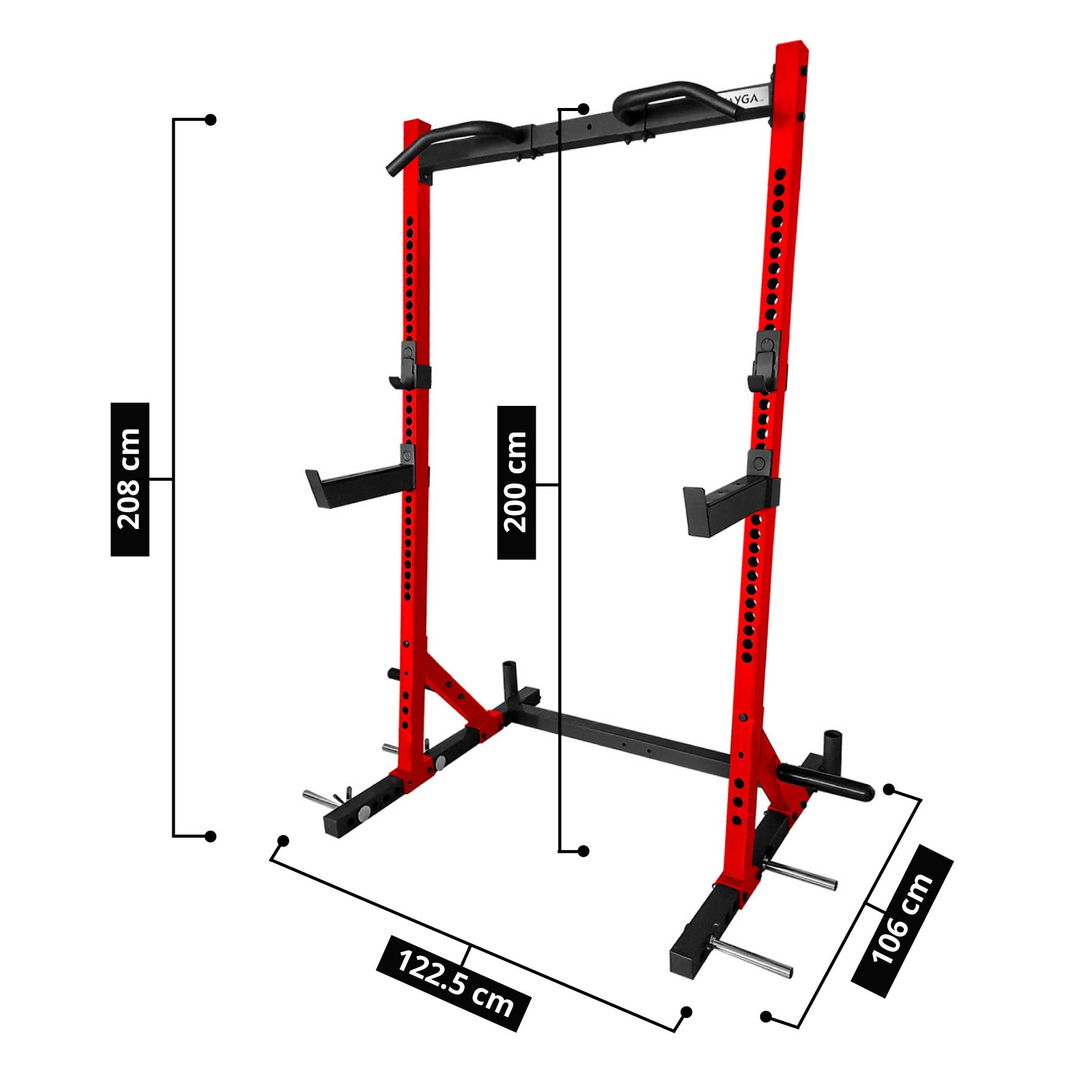 Power Rack Multifuncional - Imagen 3