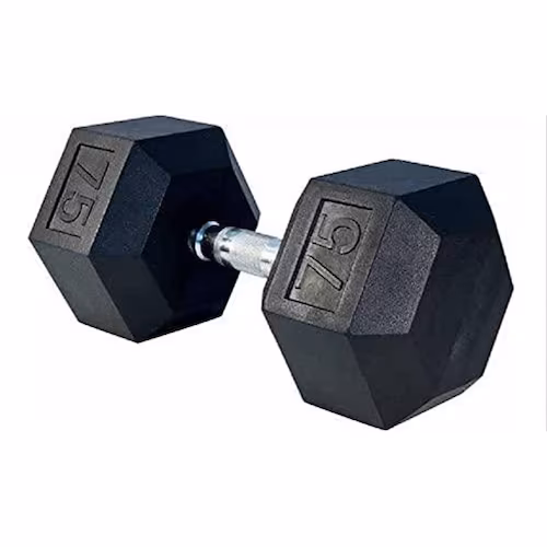 Par de Mancuernas Hexagonales 75 Lb. - Imagen 3
