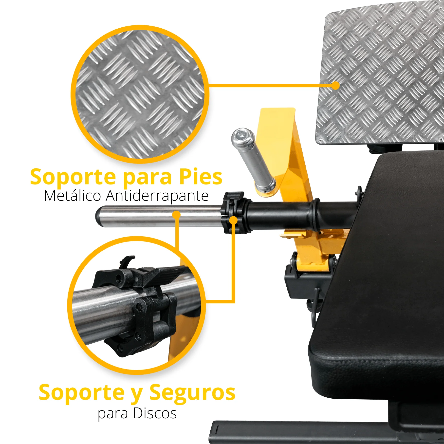 Banco Hip Thrust Profesional para Glúteo - Smart Life - Imagen 3